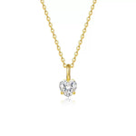 【#520】(Niki)925 Sterling Silver Synthetic Moissanite Necklace