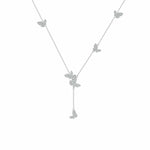 【#H214】(Denise)925 Sterling Silver Synthetic Moissanite Necklace