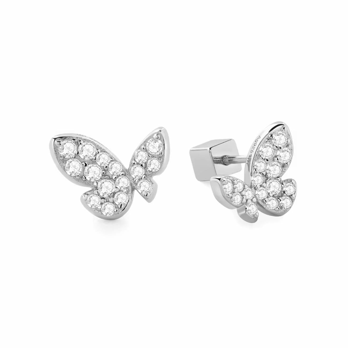 【#H224】(Eden)925Sterling Silver Synthetic Moissanite earrings
