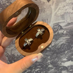 【#H226】(Estelle)925 Sterling Silver Synthetic Moissanite Rings