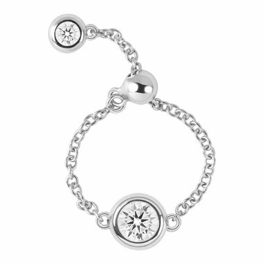 【#H228】(Ellie)925 Sterling Silver Synthetic Moissanite Rings