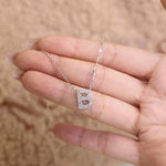 【#H254】(Fabian)925 Sterling Silver Synthetic Moissanite Necklace