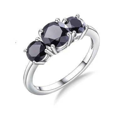 【#A268】（Kylo）925 Sterling Silver Synthetic Moissanite Ring