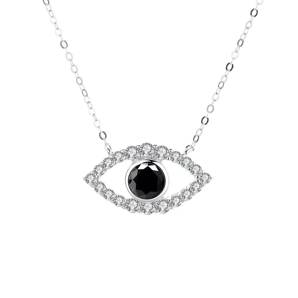 【#A333】(Salome)925 Sterling Silver Synthetic Moissanite Necklace