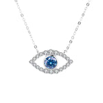 【#A333】(Salome)925 Sterling Silver Synthetic Moissanite Necklace