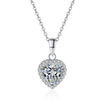 【#338】(Freya)925 Sterling Silver Synthetic Moissanite necklace