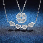 【#A340】(James)925 Sterling Silver Synthetic MoissaniteNecklace