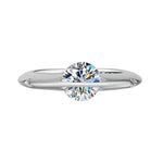 【#A346】(Jade) 1CT 925 Sterling Silver Synthetic Moissanite rings