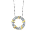 【#A370】(Irwin) 925 Sterling Silver Synthetic Moissanite Set