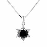 【#A537】(Carrier)925 Sterling Silver Synthetic Moissanite Necklace