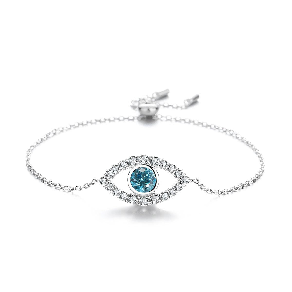 【#A543】(Kerwin)925 SterlingSilver Synthetic Moissanite bracelet