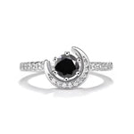 【#481】(Lilly)925 Sterling Silver Synthetic Moissanite Ring