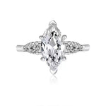 【#A561】(Nico)Synthetic Moissanite Fashion Jewelry Ring