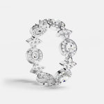 【#H583】(Cian) 925 Sterling Silver Synthetic Moissanite rings