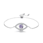 【#A543】(Kerwin)925 SterlingSilver Synthetic Moissanite bracelet