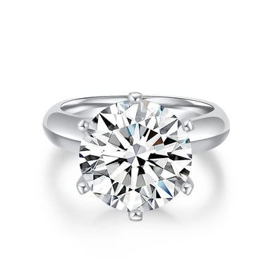 【#23】（Tarsha）925 Sterling Silver Moissanite rings