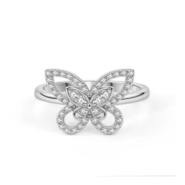 【#H412】(Nicole) 925 Sterling Silver Synthetic Moissanite rings