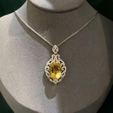 【#A425】(Kari)925 Sterling Silver Fashion Necklace