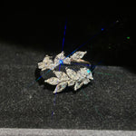 【#536】(Alton) 925 Sterling Silver Synthetic Moissanite Ring