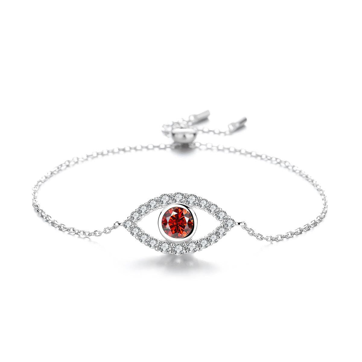 【#A543】(Kerwin)925 SterlingSilver Synthetic Moissanite bracelet