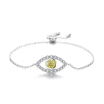 【#A543】(Kerwin)925 SterlingSilver Synthetic Moissanite bracelet