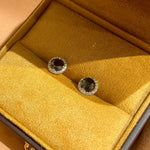 【#H289】(Whitney)925Sterling Silver Synthetic Moissanite earrings