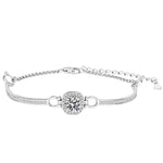 【#Y84】(Winona)925 SterlingSilver Synthetic Moissanite Bracelet