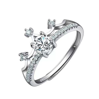 【#Y123】 (Mya) 925 Sterling Silver Synthetic Moissanite rings