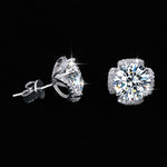 【#Y125】（Ruth）925 Sterling Silver Synthetic Moissanite rings