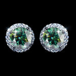 【#Y127】(Terry)925 Sterling Silver Synthetic Moissanite earrings