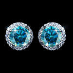 【#Y127】(Terry)925 Sterling Silver Synthetic Moissanite earrings