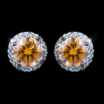 【#Y127】(Terry)925 Sterling Silver Synthetic Moissanite earrings