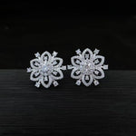 【#Y74】(Talia)925Sterling Silver Synthetic Moissanite earrings