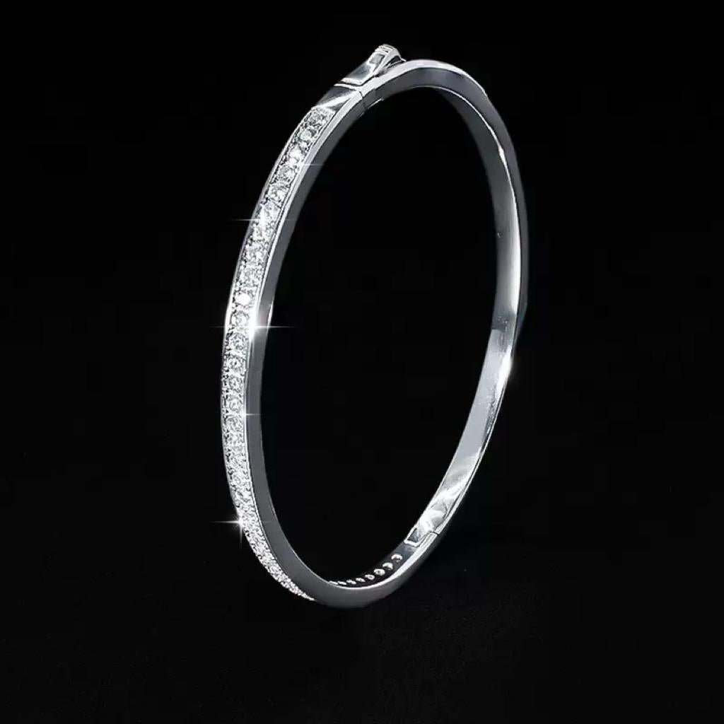 【#Y79】(Autumn)925 Sterling Silver Synthetic Moissanite bracelet