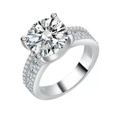 【#Y94】(Esme) 925 Sterling Silver Synthetic Moissanite rings
